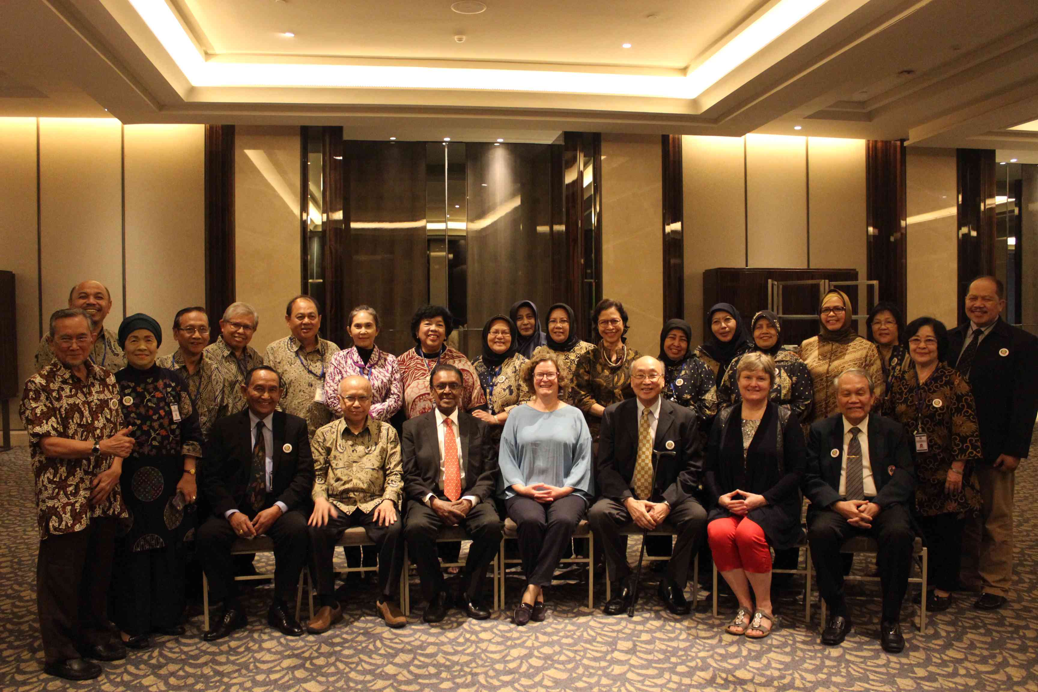 Site Visit Reviewer Team of World Federation for Medical Education in Indonesia, 12-17 Maret 2018
